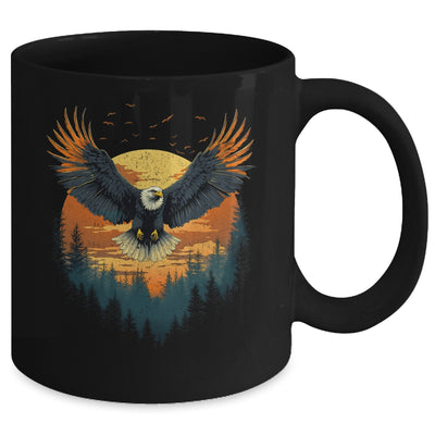 Bald Eagle Flying Nature Eagle Forest Animal Wildlife Mug | teecentury