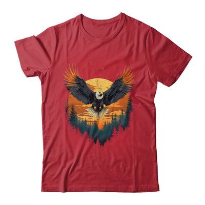 Bald Eagle Flying Nature Eagle Forest Animal Wildlife Shirt & Hoodie | teecentury