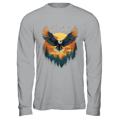 Bald Eagle Flying Nature Eagle Forest Animal Wildlife Shirt & Hoodie | teecentury