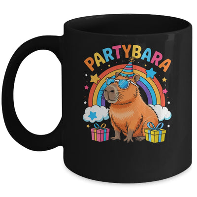 Birthday Capybara Kids Boy Girl Fun Partybara Capybara Party Mug | teecentury