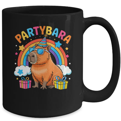 Birthday Capybara Kids Boy Girl Fun Partybara Capybara Party Mug | teecentury
