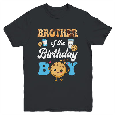 Brother Of The Birthday Boy Milk And Cookies 1st Birthday Youth Shirt | teecentury