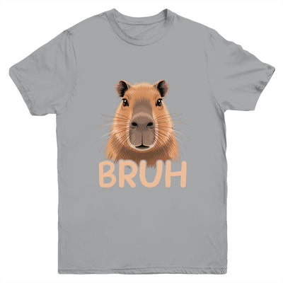 Capybara Bruh Funny Capy Meme Rodent Men Boys Kids Women Youth Shirt | teecentury