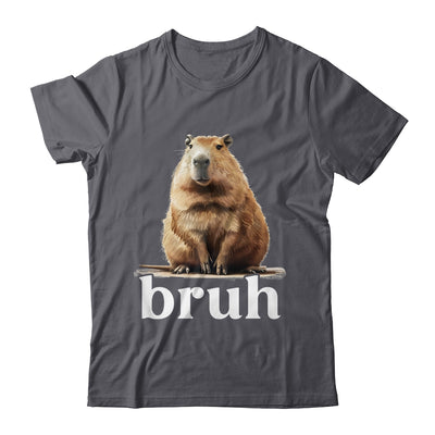 Capybara Cute Design For Men Women Boys Girls Capybara Bruh Shirt & Tank Top | teecentury