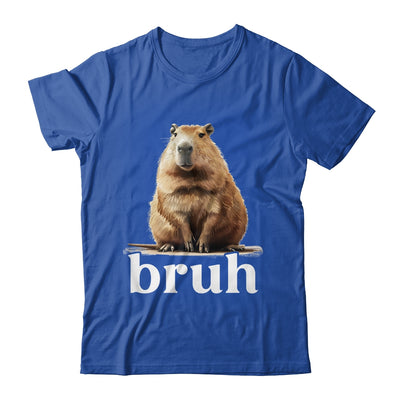 Capybara Cute Design For Men Women Boys Girls Capybara Bruh Shirt & Tank Top | teecentury