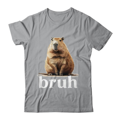 Capybara Cute Design For Men Women Boys Girls Capybara Bruh Shirt & Tank Top | teecentury