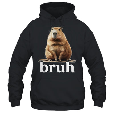 Capybara Cute Design For Men Women Boys Girls Capybara Bruh Shirt & Tank Top | teecentury