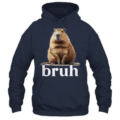 Capybara Cute Design For Men Women Boys Girls Capybara Bruh Shirt & Tank Top | teecentury