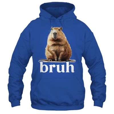 Capybara Cute Design For Men Women Boys Girls Capybara Bruh Shirt & Tank Top | teecentury