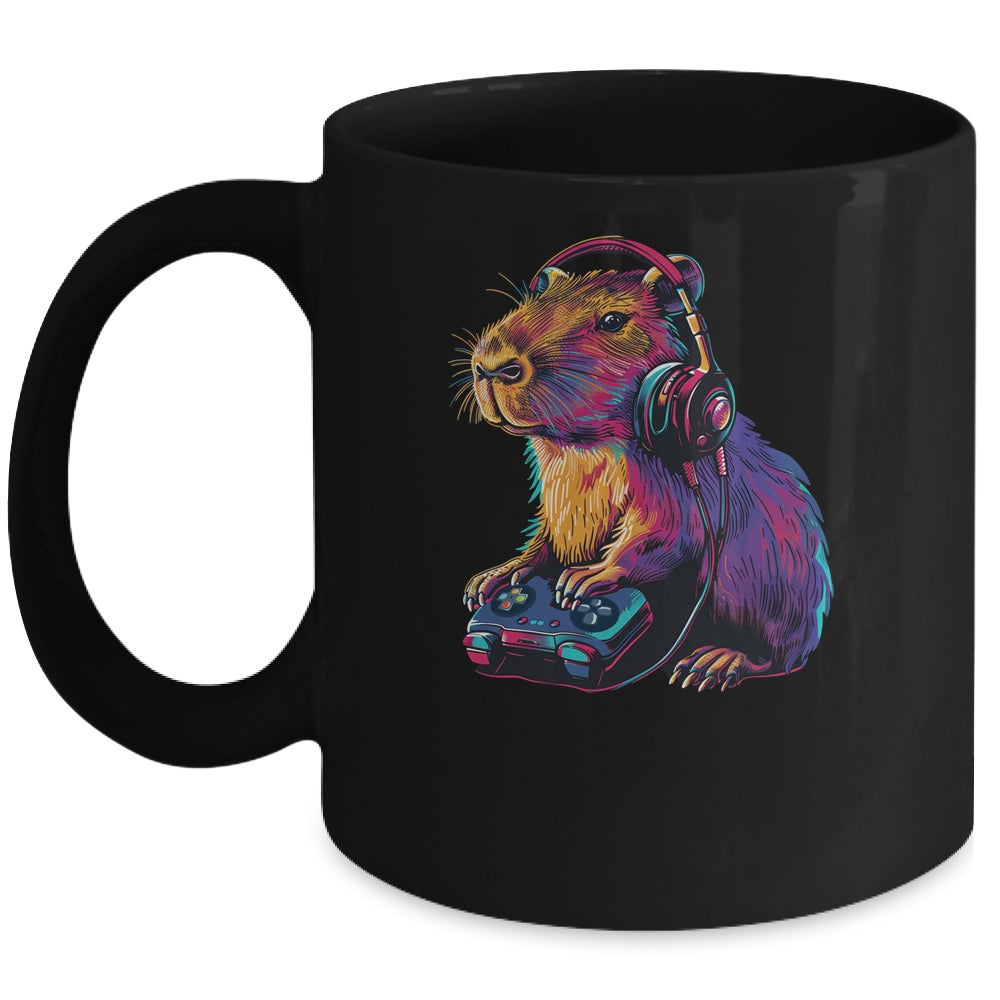 Capybara Funny Video Games Gamer Player Capybara Lover Mug | teecentury