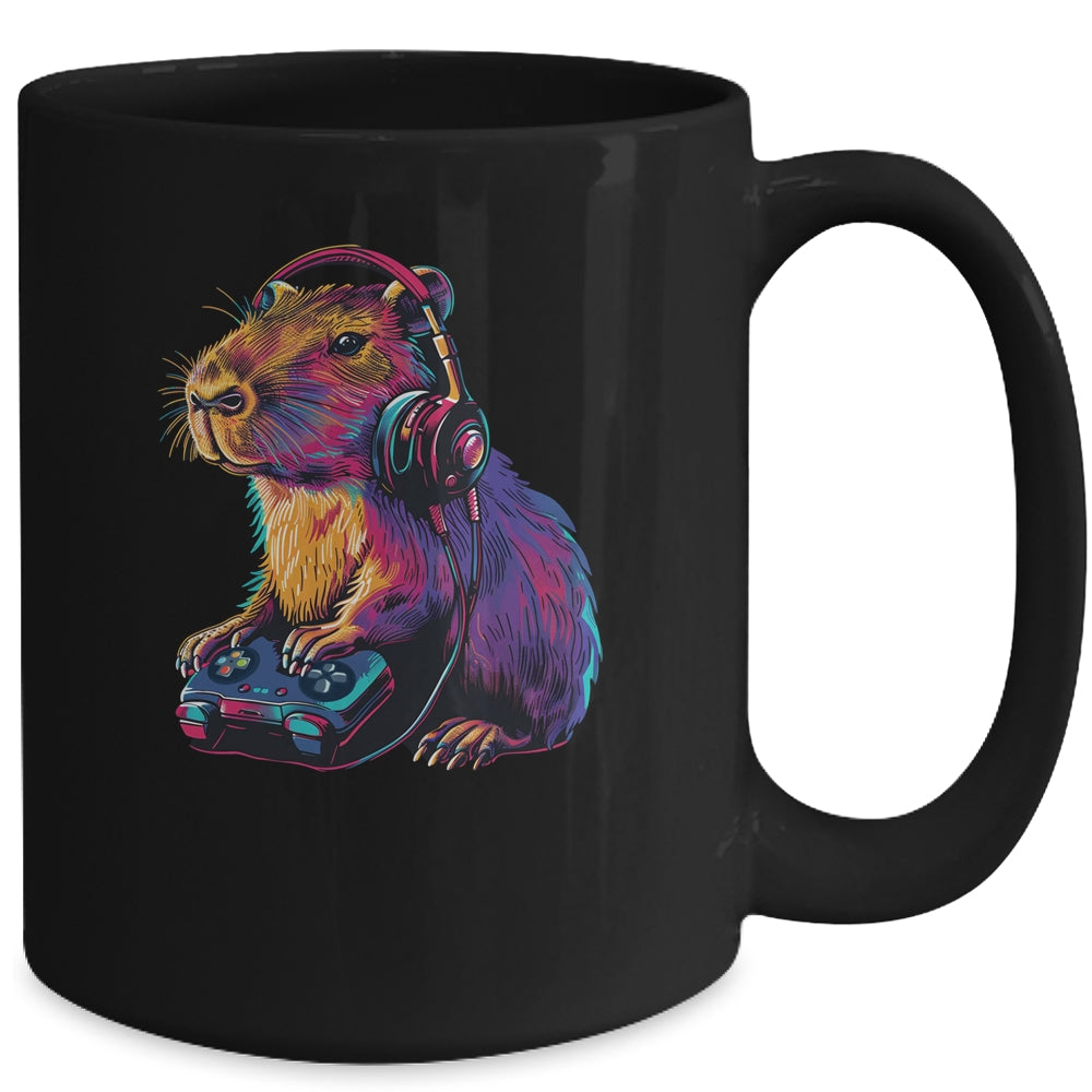 Capybara Funny Video Games Gamer Player Capybara Lover Mug | teecentury