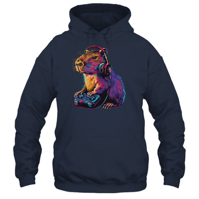 Capybara Funny Video Games Gamer Player Capybara Lover Shirt & Tank Top | teecentury