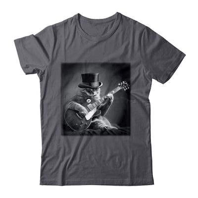 Cat Playing Guitar Rock Music Store Funny Cat For Men Women Shirt & Hoodie | teecentury