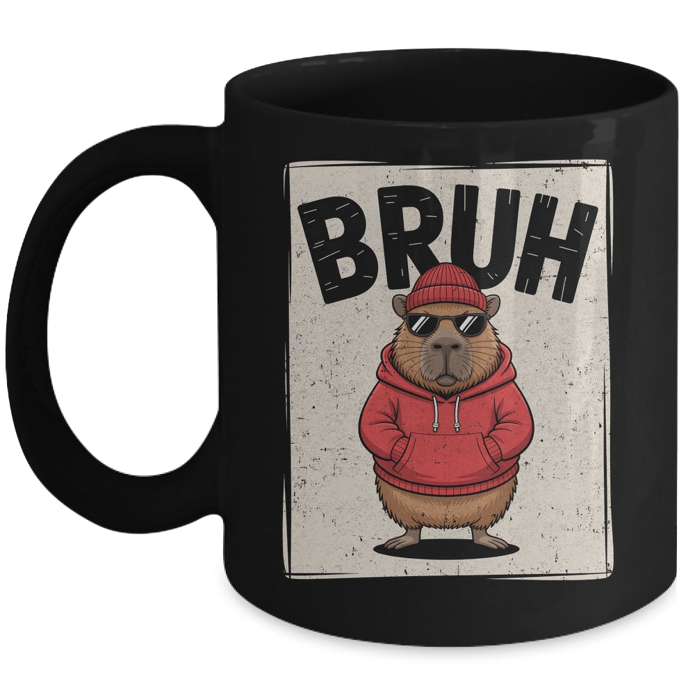 Cool Bruh Capybara Men Women Boys Teens Funny Capybara Mug | teecentury