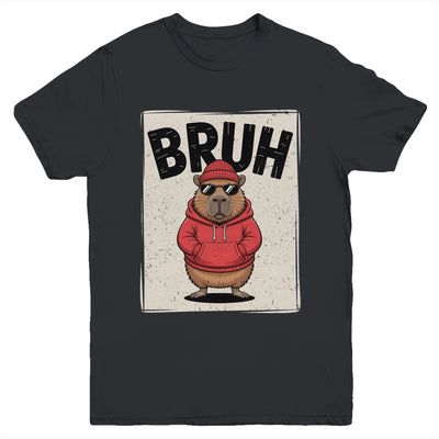 Cool Bruh Capybara Men Women Boys Teens Funny Capybara Youth Shirt | teecentury