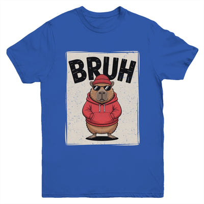 Cool Bruh Capybara Men Women Boys Teens Funny Capybara Youth Shirt | teecentury