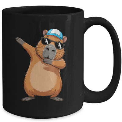 Cute Dabbing Capybara Boys Men Funny Capy Lover Kids Mug | teecentury