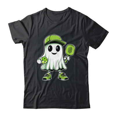 Cute Ghost Playing Pickleball Halloween Paddleball Funny Shirt & Hoodie | teecentury