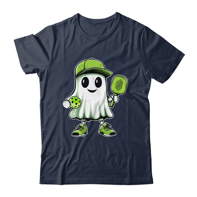 Cute Ghost Playing Pickleball Halloween Paddleball Funny Shirt & Hoodie | teecentury