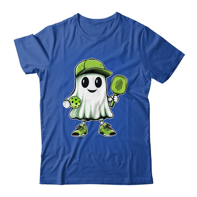 Cute Ghost Playing Pickleball Halloween Paddleball Funny Shirt & Hoodie | teecentury