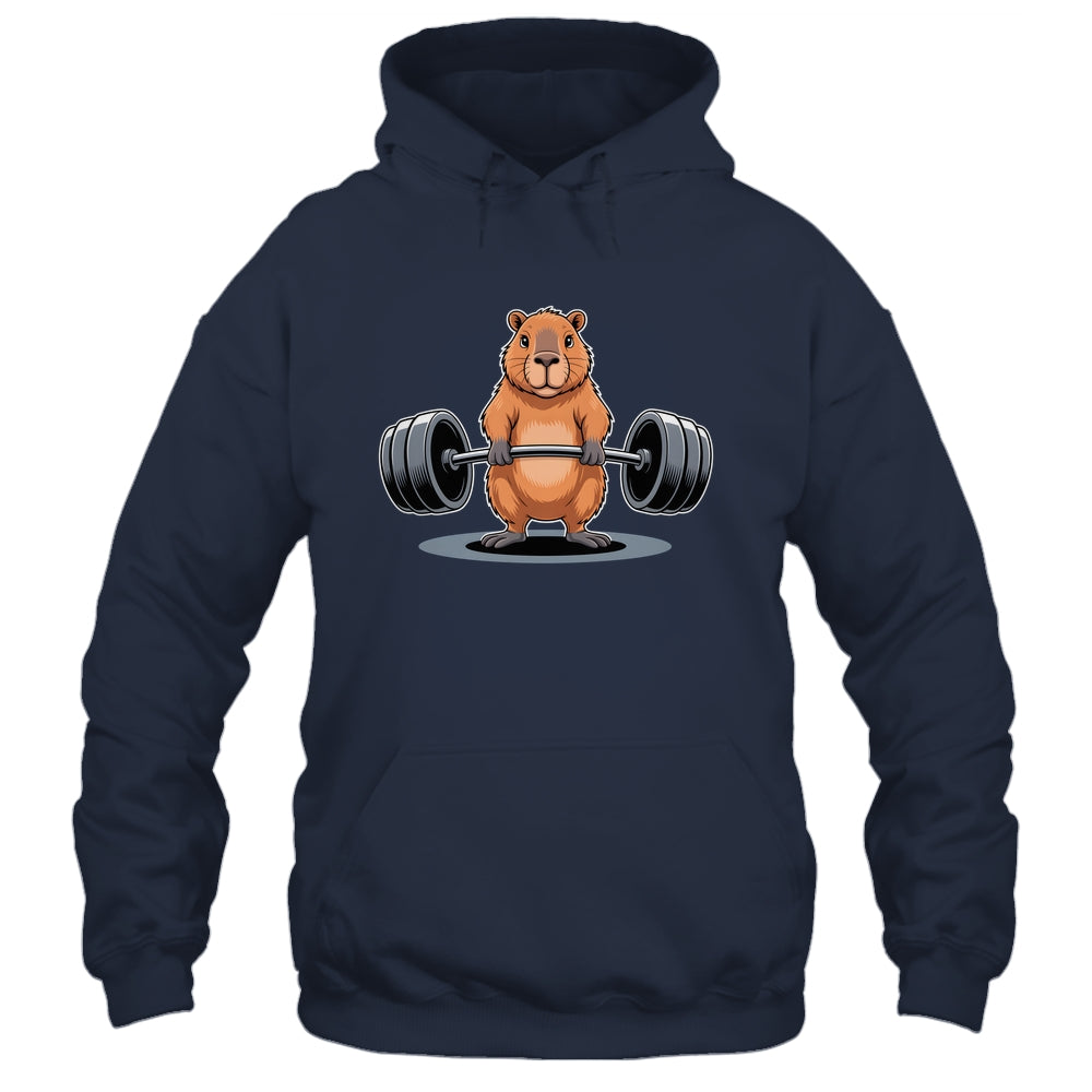 Deadlift Capybara Funny Fitness Capy Lover Men Women Kids Shirt & Tank Top | teecentury