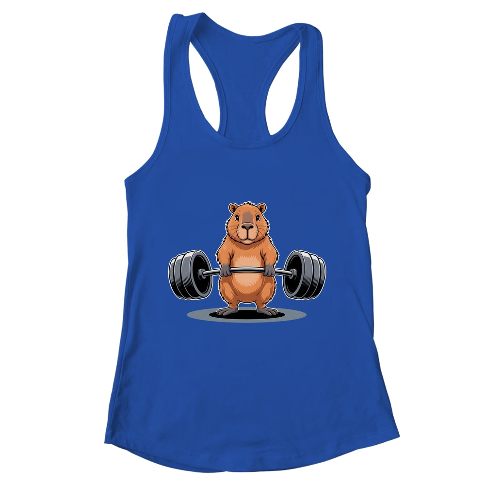 Deadlift Capybara Funny Fitness Capy Lover Men Women Kids Shirt & Tank Top | teecentury