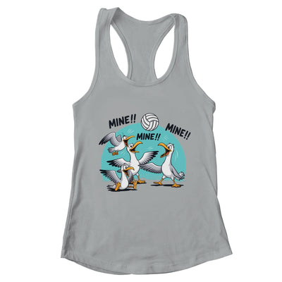 Funny Bird Playing Volleyball Sport Ball Player Women Men Shirt & Tank Top | teecentury