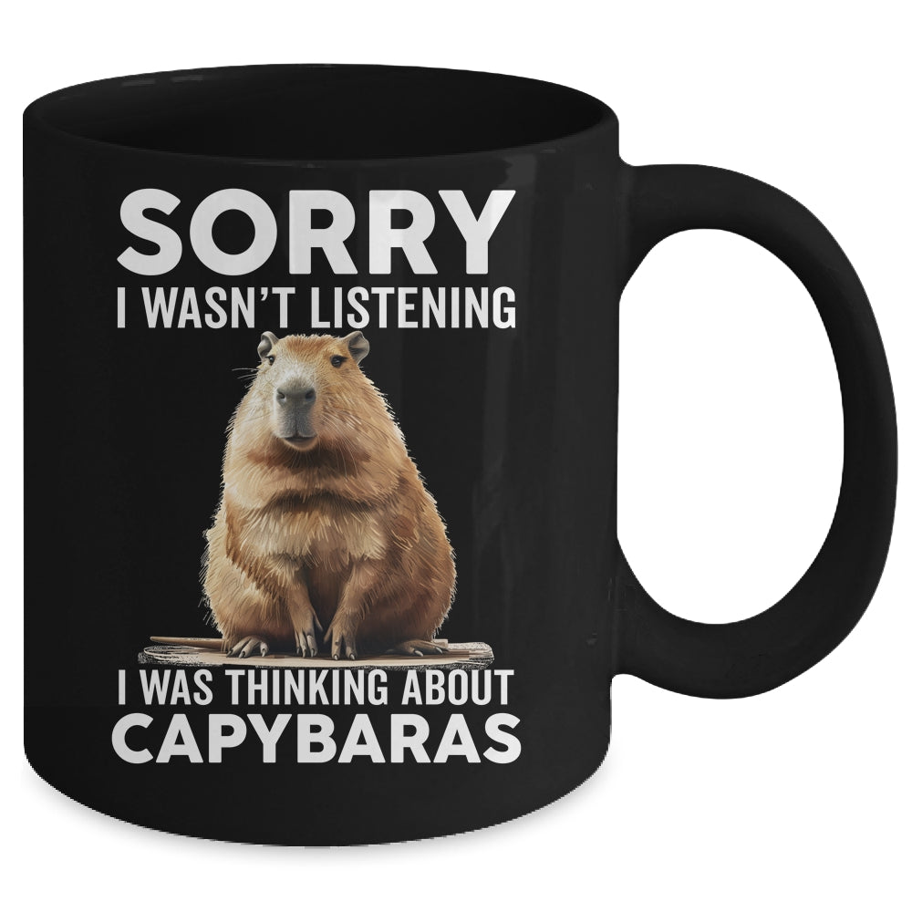 Funny Capybara Design For Men Women Kids Pet Rodent Capybara Mug | teecentury