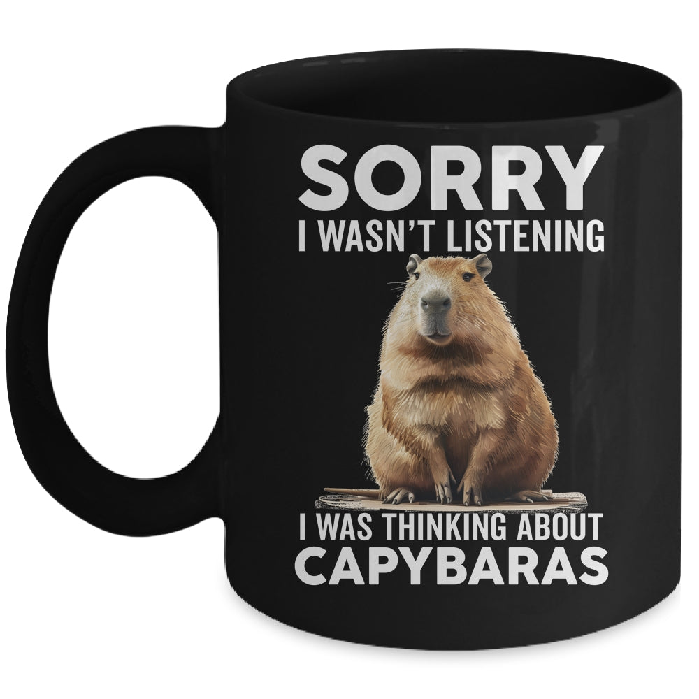 Funny Capybara Design For Men Women Kids Pet Rodent Capybara Mug | teecentury