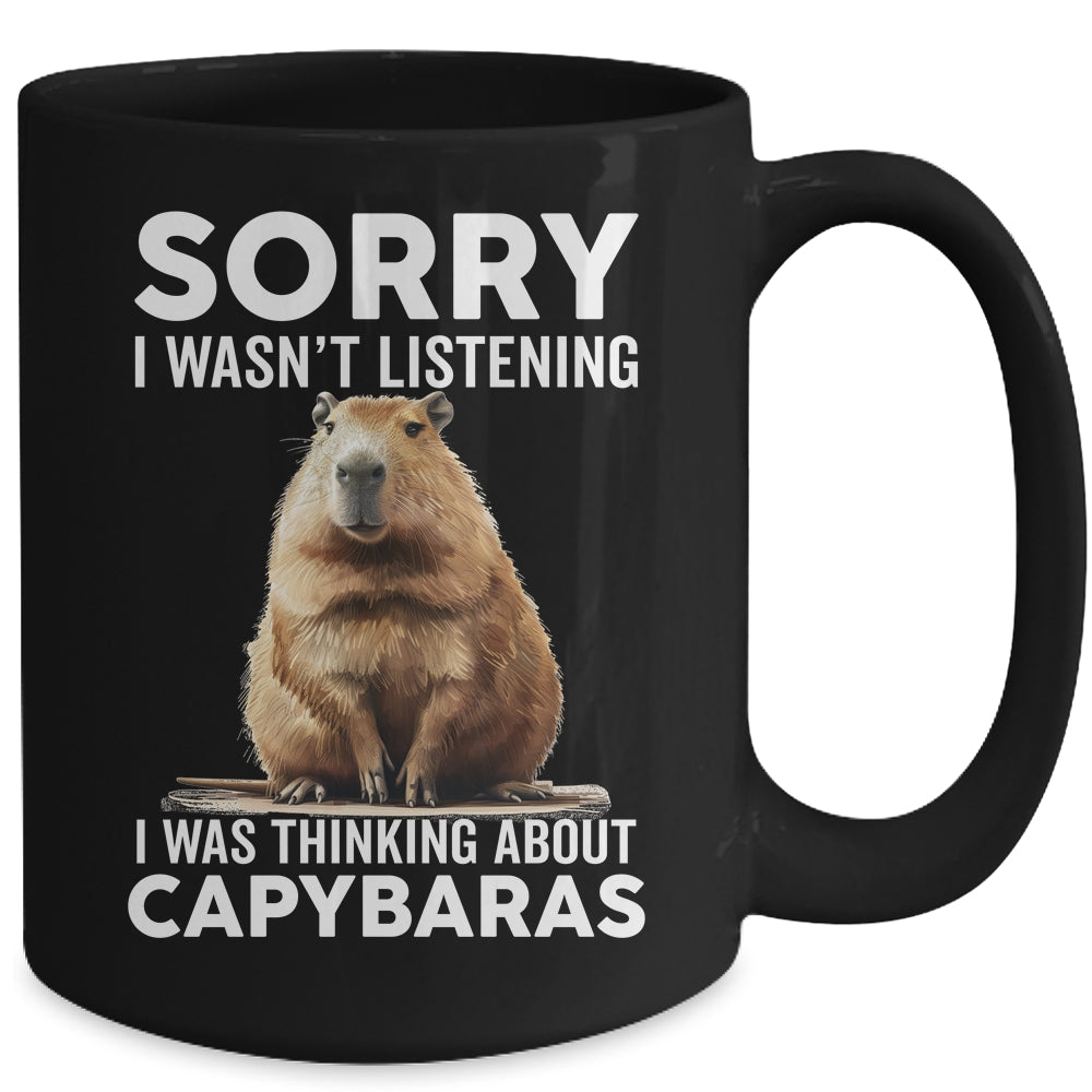 Funny Capybara Design For Men Women Kids Pet Rodent Capybara Mug | teecentury