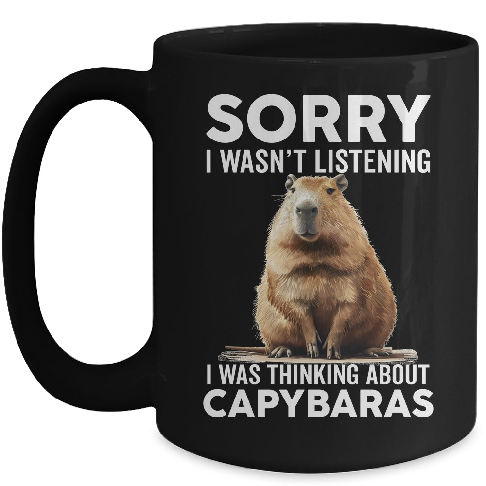 Funny Capybara Design For Men Women Kids Pet Rodent Capybara Mug | teecentury