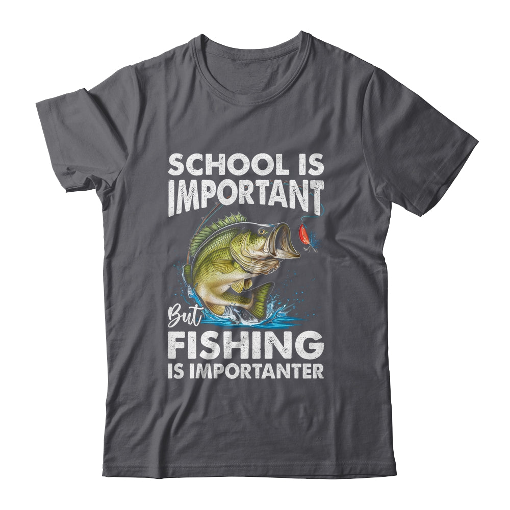 Funny Fishing For Boys Kids Youth Saying Bass Fish Fisherman Shirt & Hoodie | teecentury