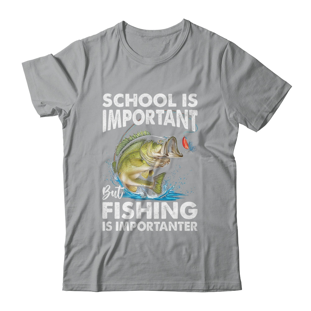 Funny Fishing For Boys Kids Youth Saying Bass Fish Fisherman Shirt & Hoodie | teecentury