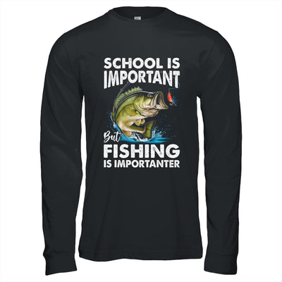 Funny Fishing For Boys Kids Youth Saying Bass Fish Fisherman Shirt & Hoodie | teecentury