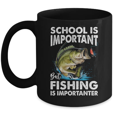 Funny Fishing For Boys Kids Youth Saying Bass Fish Fisherman Mug | teecentury