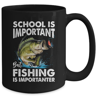 Funny Fishing For Boys Kids Youth Saying Bass Fish Fisherman Mug | teecentury