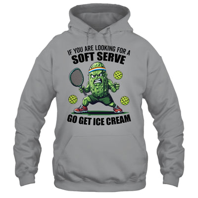 Funny Pickleball Playing Pickle Tennis Soft Serve Ice Cream Shirt & Tank Top | teecentury
