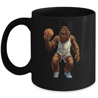 Gorilla Playing Basketball Funny Gorilla Basketball Player Mug | teecentury