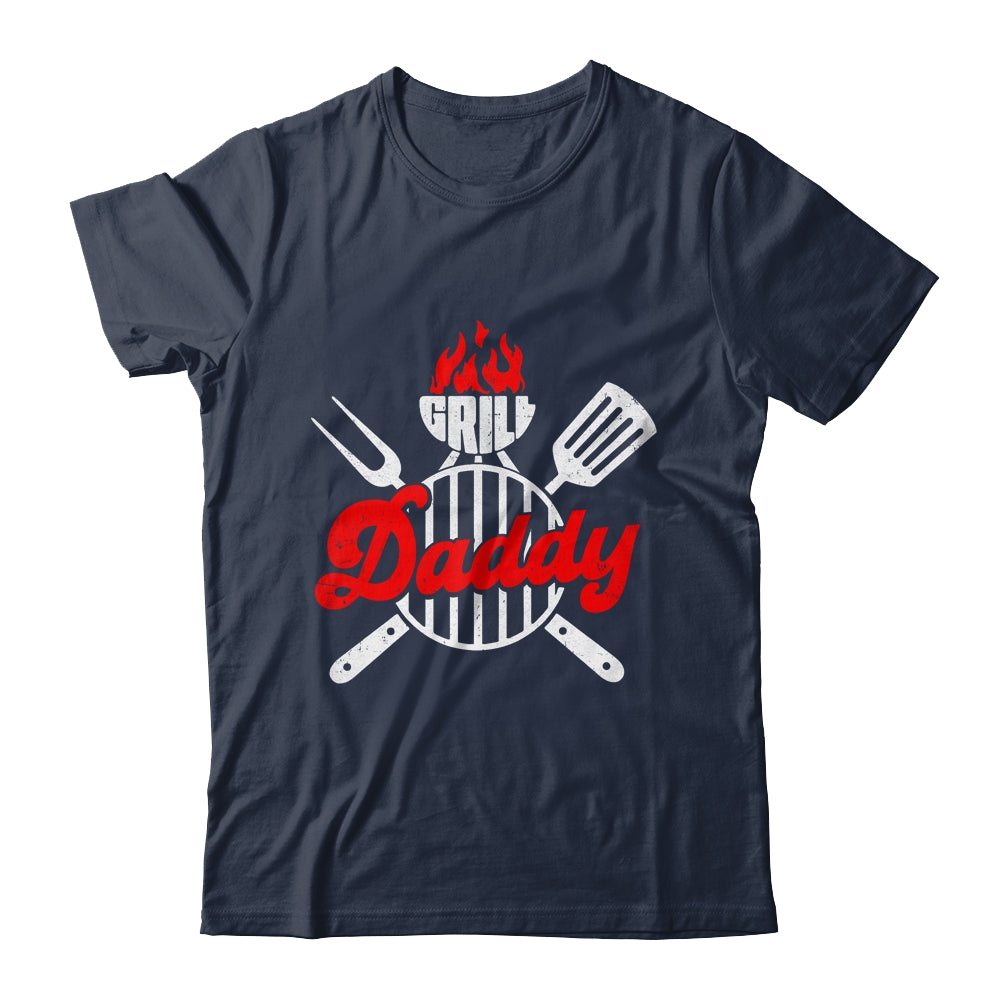 Grill Daddy BBQ Barbecue Grilling Smoking For Men Dad Shirt & Hoodie | teecentury