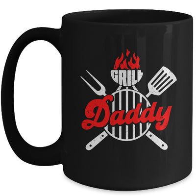Grill Daddy BBQ Barbecue Grilling Smoking For Men Dad Mug | teecentury
