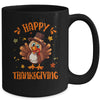 Happy Thanksgiving For Turkey Day Family Dinner Mug | teecentury