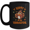 Happy Thanksgiving For Turkey Day Family Dinner Mug | teecentury