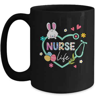 Heart Stethoscope Nurse Easter Nurse Life Funny Easter Day Mug | teecentury