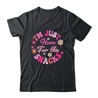 I'm Just Here For The Snacks Funny Saying Girls Kids Shirt & Tank Top | teecentury