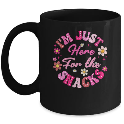 I'm Just Here For The Snacks Funny Saying Girls Kids Mug | teecentury