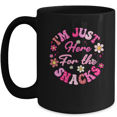 I'm Just Here For The Snacks Funny Saying Girls Kids Mug | teecentury