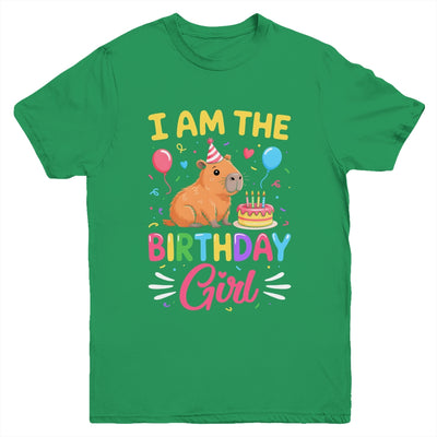 I'm The Birthday Girl Cute Capybara Bday Family Matching Youth Shirt | teecentury
