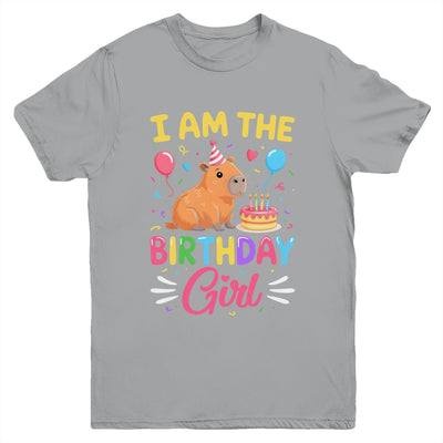 I'm The Birthday Girl Cute Capybara Bday Family Matching Youth Shirt | teecentury
