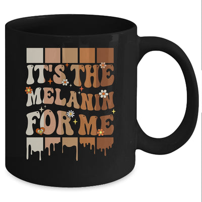 It's The Melanin For Me Black History Month History Groovy Mug | teecentury