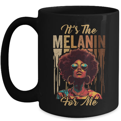 It's The Melanin For Me Melanated Black History Month Mug | teecentury